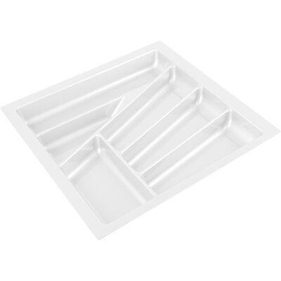 Sans marque Range-couverts 430x435mm blanc - Publicité Sans marque Range-couverts 430x435mm blanc - Publicité