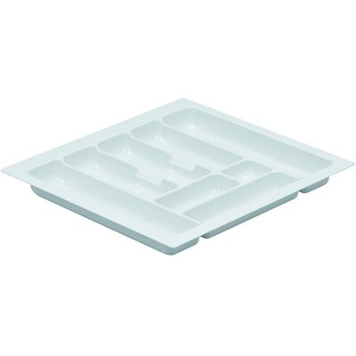 Sans marque Range-couverts 535x490mm blanc - Publicité Sans marque Range-couverts 535x490mm blanc - Publicité