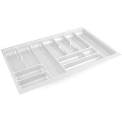 Sans marque Range-couverts 735x490mm blanc - Publicité Sans marque Range-couverts 735x490mm blanc - Publicité