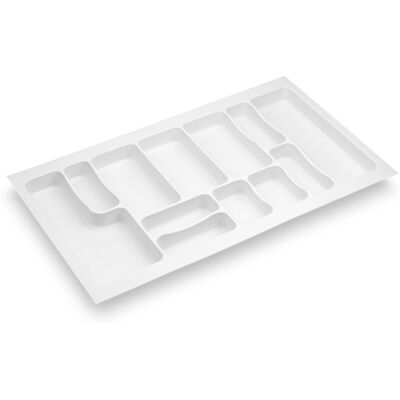 Sans marque Range-couverts 804x474 mm pour StrongBox blanc - Publicité Sans marque Range-couverts 804x474 mm pour StrongBox blanc - Publicité