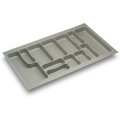 Sans marque Range-couverts 804x474 mm pro StrongBox gris - Publicité Sans marque Range-couverts 804x474 mm pro StrongBox gris - Publicité