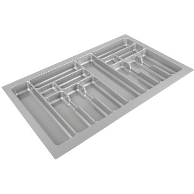 Sans marque Range-couverts 835x490mm argent métallisé - Publicité Sans marque Range-couverts 835x490mm argent métallisé - Publicité