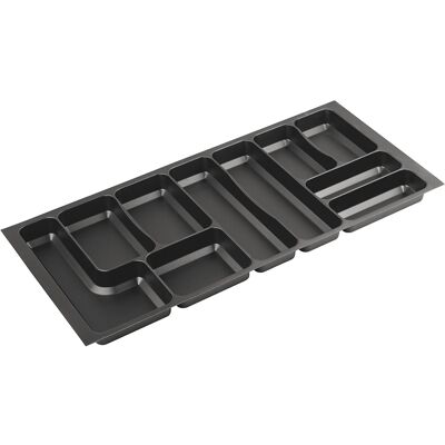 Sans marque Range-couverts 922x422 mm pro StrongMax 18 anthracite - Publicité Sans marque Range-couverts 922x422 mm pro StrongMax 18 anthracite - Publicité