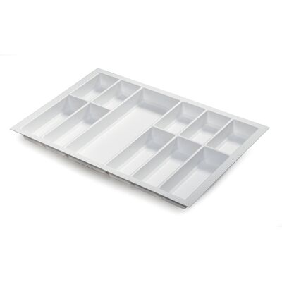 Sans marque Range-couverts Classico 722x474mm blanc granuleux - Publicité Sans marque Range-couverts Classico 722x474mm blanc granuleux - Publicité