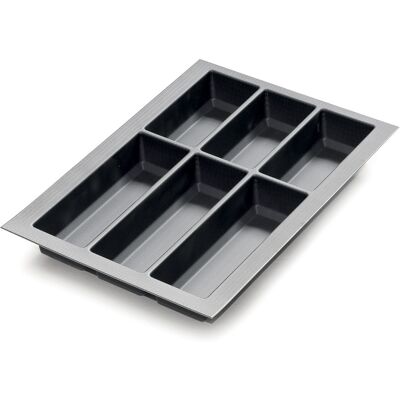 Sans marque Range-couverts Classico Kristall softTouch 322x474mm noir - Publicité Sans marque Range-couverts Classico Kristall softTouch 322x474mm noir - Publicité