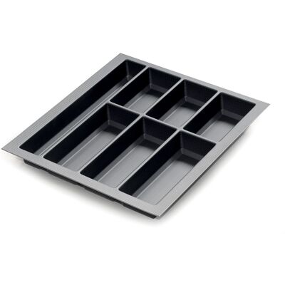 Sans marque Range-couverts Classico Kristall softTouch 422x474mm noir - Publicité Sans marque Range-couverts Classico Kristall softTouch 422x474mm noir - Publicité
