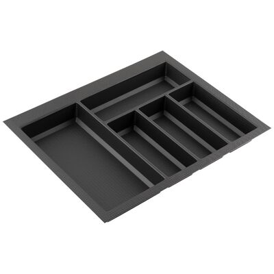Sans marque Range-couverts Classico Kristall softTouch 522x424mm noir - Publicité Sans marque Range-couverts Classico Kristall softTouch 522x424mm noir - Publicité