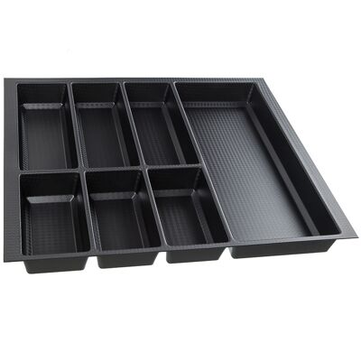 Sans marque Range-couverts Classico Kristall SoftTouch noir pour StrongBox 60 (504 x 474 mm) - Publicité Sans marque Range-couverts Classico Kristall SoftTouch noir pour StrongBox 60 (504 x 474 mm) - Publicité