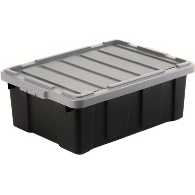 Caisse utilitaire recyclée IRIS OHYAMA noir, 43L, H.22.5 x l.44 x P.62 cm - Publicité Caisse utilitaire recyclée IRIS OHYAMA noir, 43L, H.22.5 x l.44 x P.62 cm - Publicité