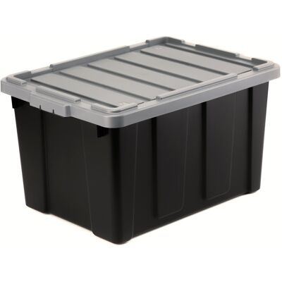 Caisse utilitaire recyclée IRIS OHYAMA noir, 68L, H.35 x l.44 x P.62 cm - Publicité Caisse utilitaire recyclée IRIS OHYAMA noir, 68L, H.35 x l.44 x P.62 cm - Publicité