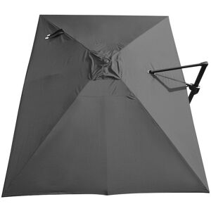 PROLOISIRS Toile Parasol Mat Déporté NH 3x4/8 Polyester 210gr SD - Gris - Publicité PROLOISIRS Toile Parasol Mat Déporté NH 3x4/8 Polyester 210gr SD - Gris - Publicité