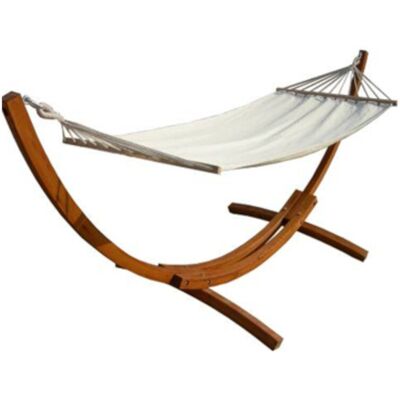 PROLOISIRS Hamac support en bois + toile - Publicité PROLOISIRS Hamac support en bois + toile - Publicité