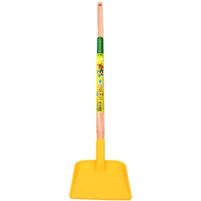 LEBORGE Pelle en plastique pour enfants manche en bois certifié PEFC - Kit d'outils de jardin - Publicité LEBORGE Pelle en plastique pour enfants manche en bois certifié PEFC - Kit d'outils de jardin - Publicité