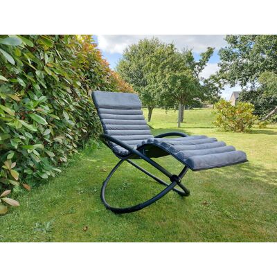 Chaise longue Keter Monaco - Gris - Aluminium, Matelas Amovible - Chaise Longue - Publicité Chaise longue Keter Monaco - Gris - Aluminium, Matelas Amovible - Chaise Longue - Publicité