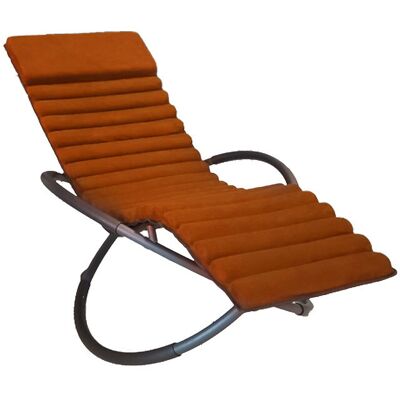 CHALET & JARDIN Bain de soleil Swing Luxe Monaco en aluminium - Terracotta - Publicité CHALET & JARDIN Bain de soleil Swing Luxe Monaco en aluminium - Terracotta - Publicité