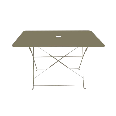 CHALET & JARDIN Ensemble repas Bistrot dépliant métal - Table + 4 Chaises - Taupe - Publicité CHALET & JARDIN Ensemble repas Bistrot dépliant métal - Table + 4 Chaises - Taupe - Publicité