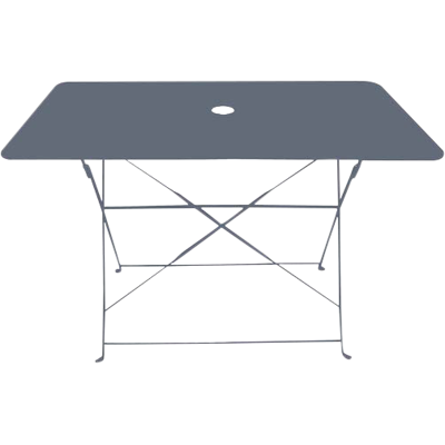Table de Jardin Pliante Rectangulaire en Acier Chalêt-Jardin - 110x70 cm Gris - Publicité Table de Jardin Pliante Rectangulaire en Acier Chalêt-Jardin - 110x70 cm Gris - Publicité