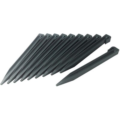 Nortene Lot de 10 piquets d'ancrage Etik Fix vert - PP pour bordure ETIK BORDURA - Publicité Nortene Lot de 10 piquets d'ancrage Etik Fix vert - PP pour bordure ETIK BORDURA - Publicité