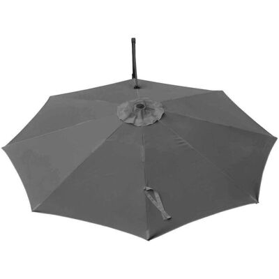 PROLOISIRS Toile Parasol Mat Déporté NH 350/8 Polyester 210gr SD - Gris - Publicité PROLOISIRS Toile Parasol Mat Déporté NH 350/8 Polyester 210gr SD - Gris - Publicité