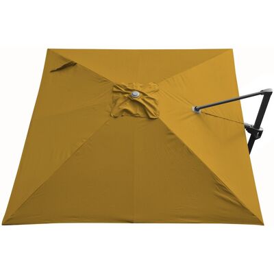 PROLOISIRS Toile Parasol Mat Déporté NH 3x3/8 Polyester 210gr SD - Curry - Publicité PROLOISIRS Toile Parasol Mat Déporté NH 3x3/8 Polyester 210gr SD - Curry - Publicité