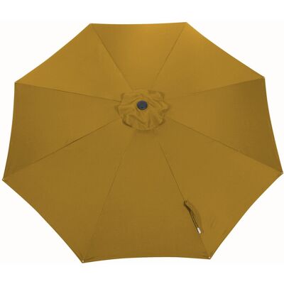 PROLOISIRS Toile Parasol Mat Droit 350/8 Polyester 200gr SD - Curry - Publicité PROLOISIRS Toile Parasol Mat Droit 350/8 Polyester 200gr SD - Curry - Publicité