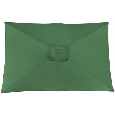 PROLOISIRS Toile Parasol Mat Droit 3x2 par 6 Polyester 200gr SD - Amande - Publicité PROLOISIRS Toile Parasol Mat Droit 3x2 par 6 Polyester 200gr SD - Amande - Publicité