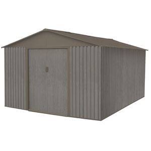 Abri de jardin en métal avec portes coulissantes - Abri de jardin - Publicité Abri de jardin en métal avec portes coulissantes - Abri de jardin - Publicité