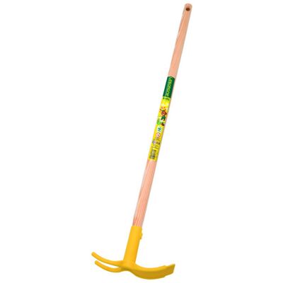 Leborgne Serfouette Panne et Fourche Plastique Enfant - manche bois certifié PEFC 100% - Publicité Leborgne Serfouette Panne et Fourche Plastique Enfant - manche bois certifié PEFC 100% - Publicité