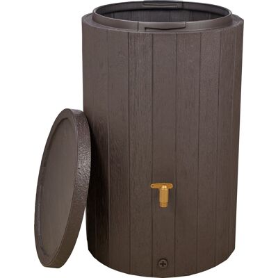 GRAF KIT MADERA 220L BRUN - Collecteur filtrant et Robinet PE - Publicité GRAF KIT MADERA 220L BRUN - Collecteur filtrant et Robinet PE - Publicité