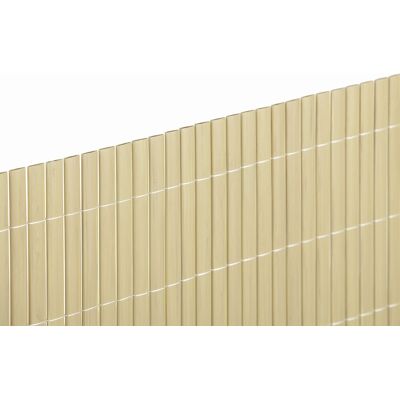 NORTENE Canisse PVC double face 20mm - coloris Bambou - 1x3m - Publicité NORTENE Canisse PVC double face 20mm - coloris Bambou - 1x3m - Publicité