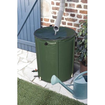 NORTENE Récupérateur d'eau souple 500L - Vert - 98x80cm - Publicité NORTENE Récupérateur d'eau souple 500L - Vert - 98x80cm - Publicité