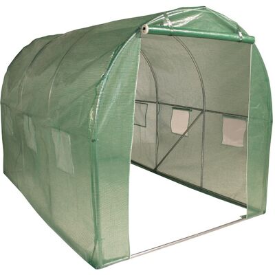 Jany Leduc Lubot - Serre de Jardin - 6 m² - Tissu anti-UV - France - Publicité Jany Leduc Lubot - Serre de Jardin - 6 m² - Tissu anti-UV - France - Publicité
