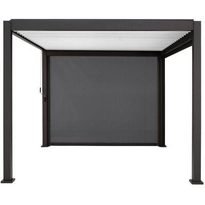 Sans marque Store déroulant gris anthracite 2.79 x 2.36 pour pergola Prima 4x3 - Publicité Sans marque Store déroulant gris anthracite 2.79 x 2.36 pour pergola Prima 4x3 - Publicité