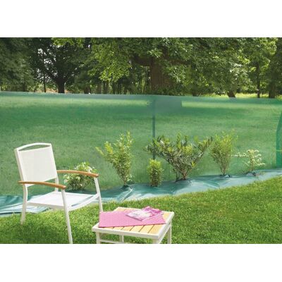 Brise Vent 1,5 x 10 M Vert Filet Anti-Vent - Protection contre le vent - Publicité Brise Vent 1,5 x 10 M Vert Filet Anti-Vent - Protection contre le vent - Publicité