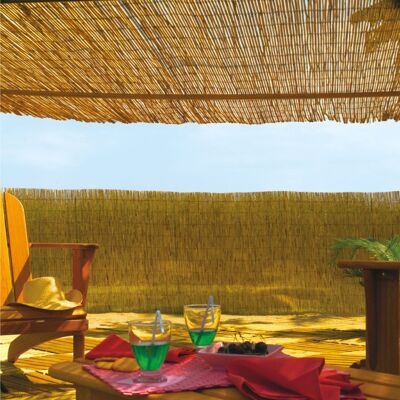 NORTENE Brise vue en roseau 75% occultant 2 x 5 m REEDCANE - Publicité NORTENE Brise vue en roseau 75% occultant 2 x 5 m REEDCANE - Publicité