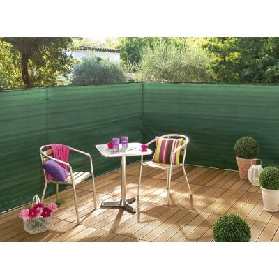 NORTENE Brise vue tissé 100% occultant -Vert - 2x 10 m SUPRATEX - Publicité NORTENE Brise vue tissé 100% occultant -Vert - 2x 10 m SUPRATEX - Publicité