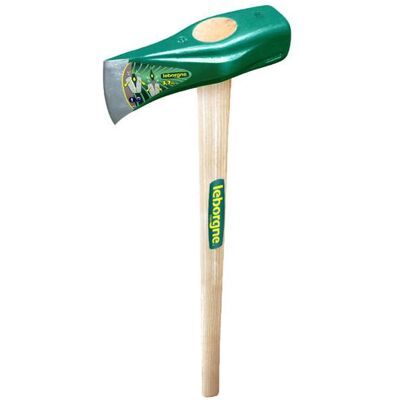 Hache Merlin 3,7kg PEFC - Manche en Bois Certifié - Publicité Hache Merlin 3,7kg PEFC - Manche en Bois Certifié - Publicité