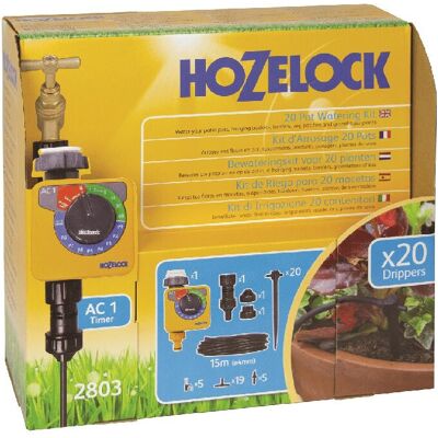 Kit d’irrigation goutte à goutte Hozelock 15m - Système d’arrosage - Publicité Kit d’irrigation goutte à goutte Hozelock 15m - Système d’arrosage - Publicité