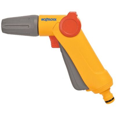 HOZELOCK Pistolet jet droit pour le nettoyage et l’arrosage - Publicité HOZELOCK Pistolet jet droit pour le nettoyage et l’arrosage - Publicité