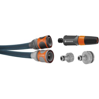 Kit tuyau Liano™Xtreme 25m, Ø 13mm + pièces GARDENA System - ultra résistant - Publicité Kit tuyau Liano™Xtreme 25m, Ø 13mm + pièces GARDENA System - ultra résistant - Publicité