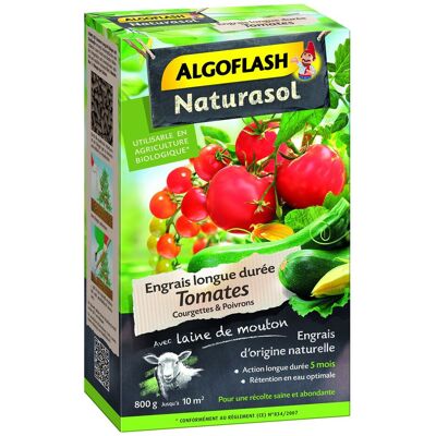 Engrais naturel potagers ALGOFLASH NATURASOL 800 g - Publicité Engrais naturel potagers ALGOFLASH NATURASOL 800 g - Publicité