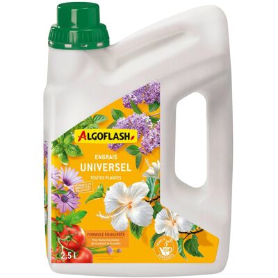 Algoflash Engrais universel, 2.5L - Publicité Algoflash Engrais universel, 2.5L - Publicité