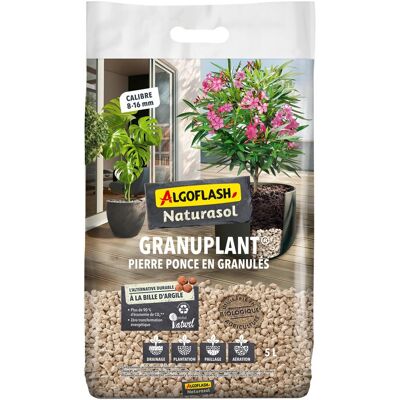Algoflash Paillage minéral pierre ponce, 5L - Publicité Algoflash Paillage minéral pierre ponce, 5L - Publicité