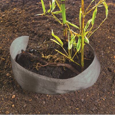 Barrière anti-rhizomes Nortene Stop-R 0,75x10m - Protection des racines - Publicité Barrière anti-rhizomes Nortene Stop-R 0,75x10m - Protection des racines - Publicité