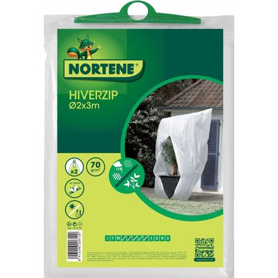 Nortene Housse d'hivernage "Hiverzip" - 2 x 3 m - Publicité Nortene Housse d'hivernage "Hiverzip" - 2 x 3 m - Publicité