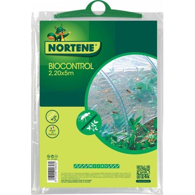 NORTENE Filet Anti-Insectes Biocontrol - 2,20 x 5 m - Publicité NORTENE Filet Anti-Insectes Biocontrol - 2,20 x 5 m - Publicité