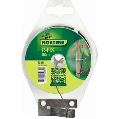 NORTENE Lien en acier plastifié "R-Fix" - 50 m - Publicité NORTENE Lien en acier plastifié "R-Fix" - 50 m - Publicité