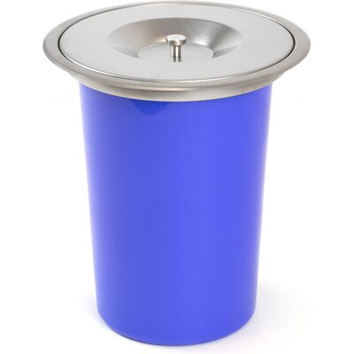 EMUCA Poubelle encastrable Recycle pour plan de travail de cuisine, 8 Litres, Acier inoxydable - Publicité EMUCA Poubelle encastrable Recycle pour plan de travail de cuisine, 8 Litres, Acier inoxydable - Publicité