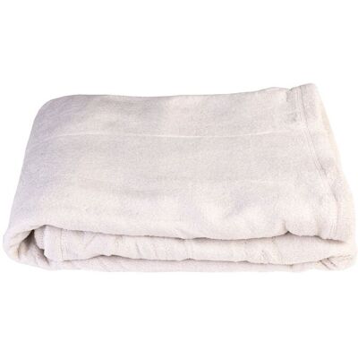Sans marque Plaid Paillettes ecru l. 130 x L. 170 cm - Publicité Sans marque Plaid Paillettes ecru l. 130 x L. 170 cm - Publicité