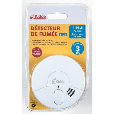 Détecteur de fumée KIDDE - 3 ans - Publicité Détecteur de fumée KIDDE - 3 ans - Publicité